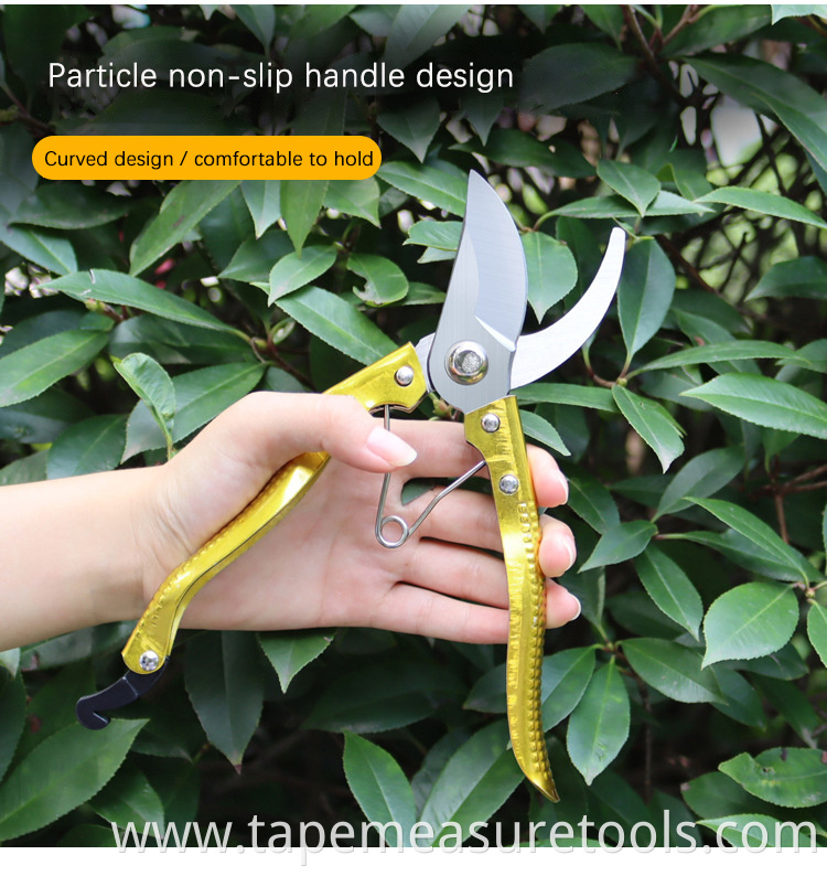 Factory custom garden tools pruning shears fruit tree shears